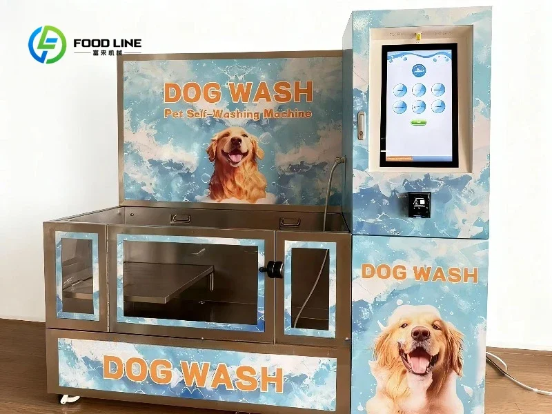 FL Customized size Automatic dog and cat cleaning station Large and small animals Portable pet cleaning and bathing machine