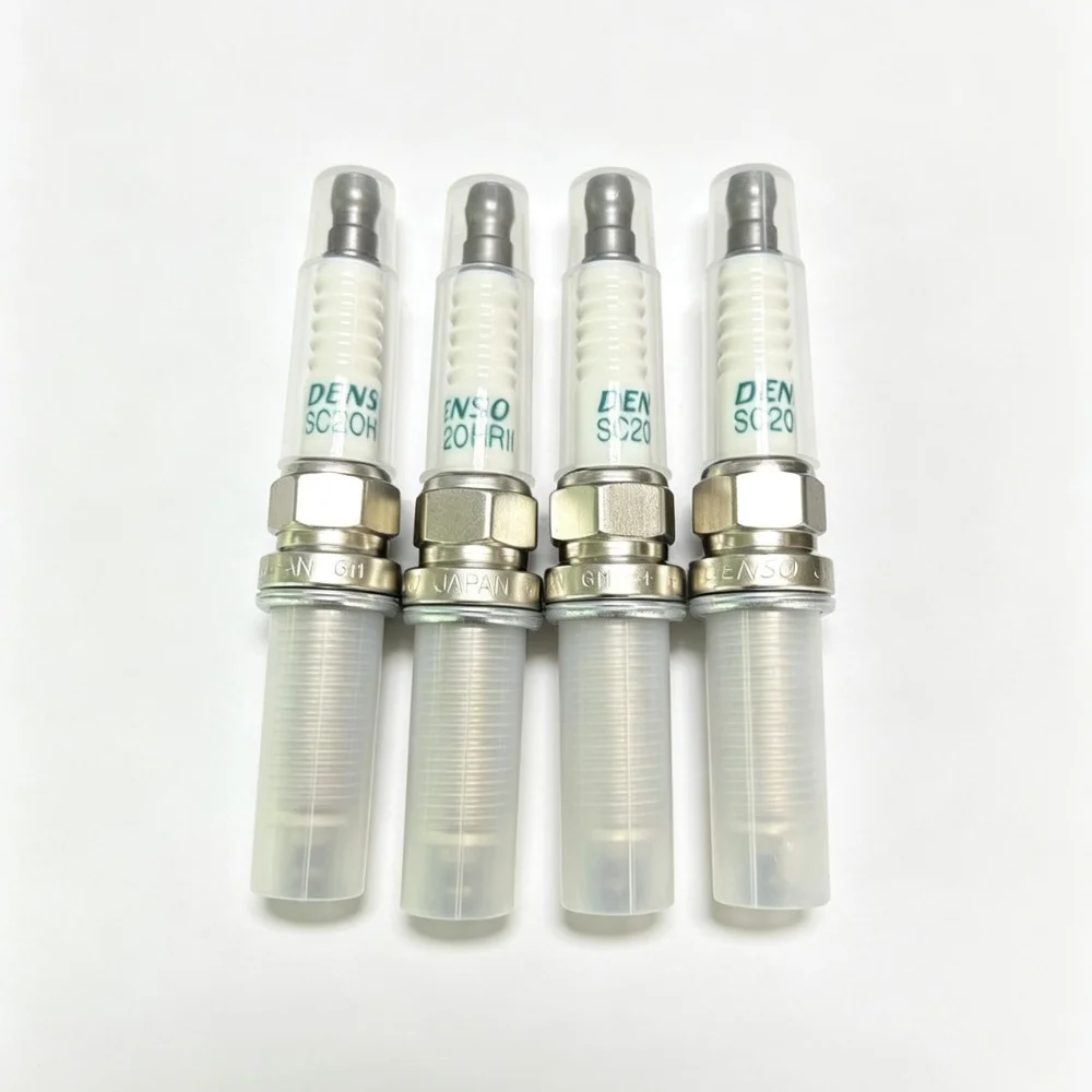 4pcs FOR TOYOTA PRIUS 90919-01253 Denso Spark Plugs 3417 SC20HR11 IRIDIUM