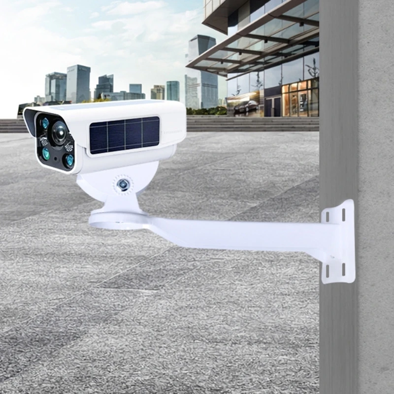 Y2GD Heavy Duty Metal Security Camera Mount Bracket For Indoor Outdoor Use 180° Adjustable Rotation Wall Poles Installation