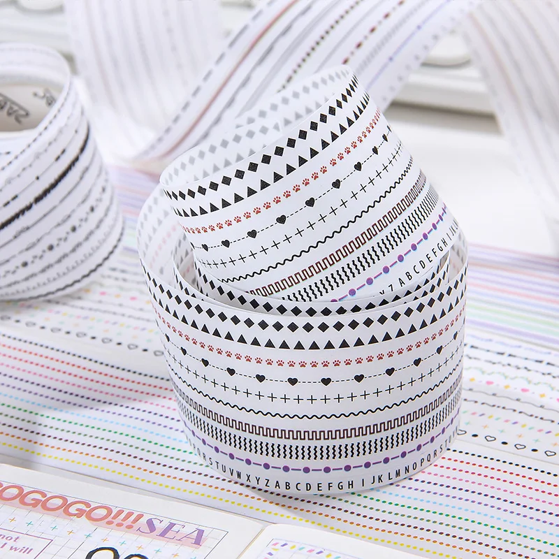 2packs/LOT Clear Salt Time Series decorative fresh paper masking washi tape