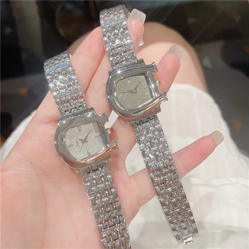 Women Watches New Fashion Ladies Quartz Watch Personality Green Dial Simple Gold Luxury Women\'s Wristwatch A255