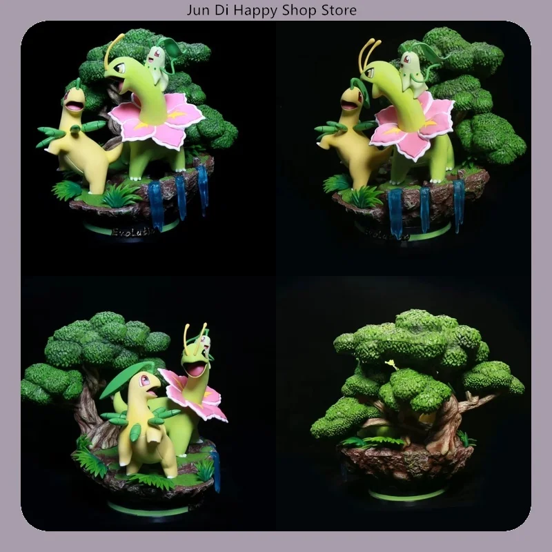 

Аниме-фигурка Meganium Glow Version 29 см: коллекционная статуэтка, украшение для рабочего стола, игрушка, подарок