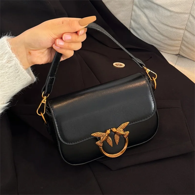 حقيبة كروس أنيقة 2 في 1 للكتف للنساء للنزهات المكتبية مع حجرة كمبيوتر محمول بتصميم بسيط من مادة البولي يوريثان #4