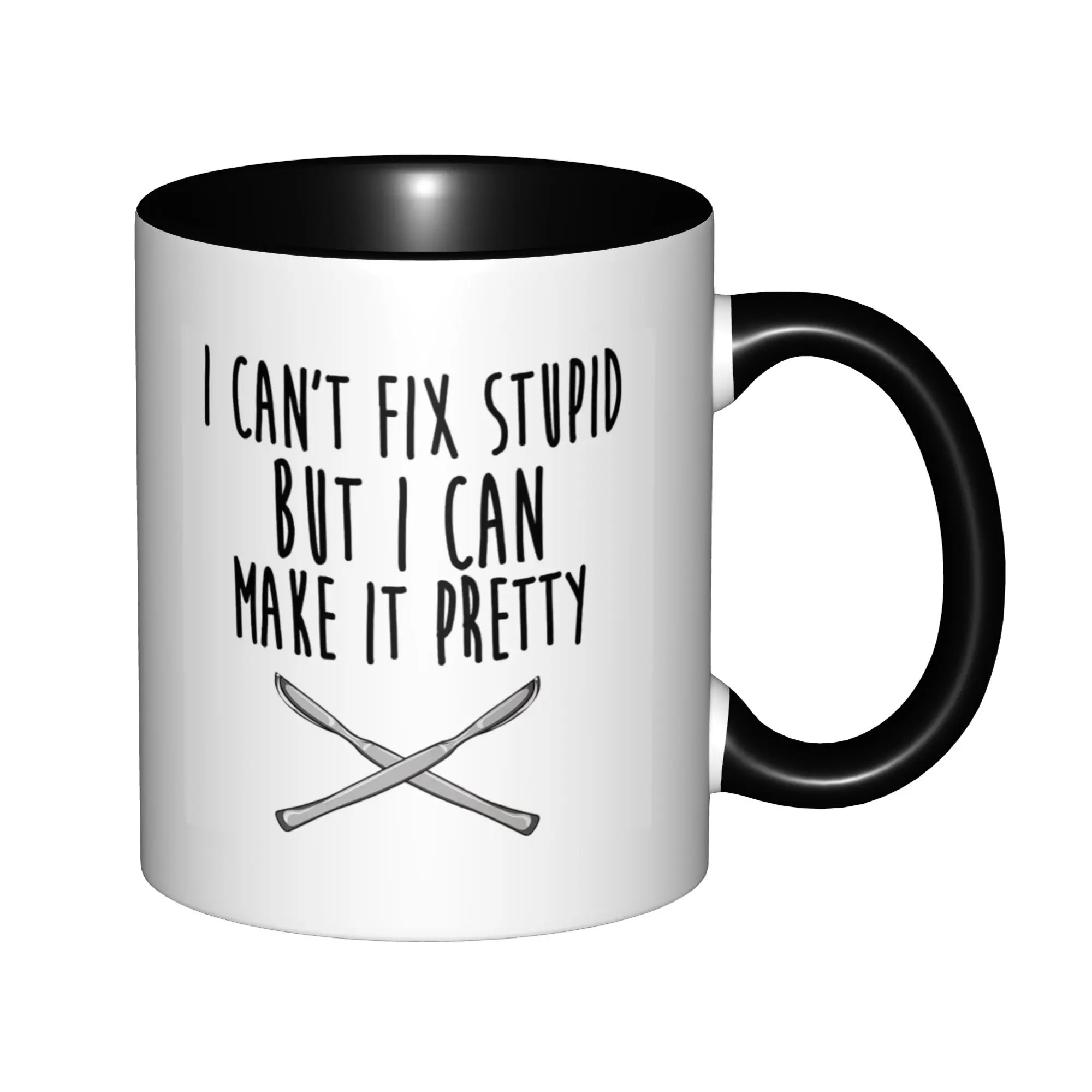 

Funny Surgeon Mug - Humorous Plastic Surgery Gift for Plastic Surgeons Mugs For Birthday Coffee Mugs Ceramic Tea Cups 11oz