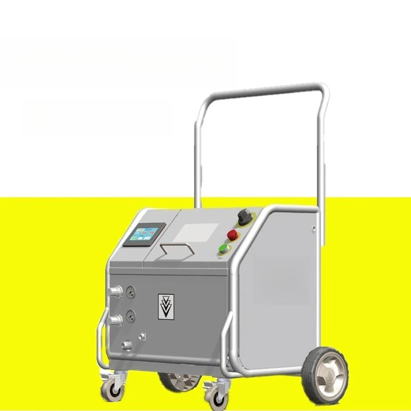 

Kach dry ice particle cleaning machine IB5/20 is used for mold cleaning, automobile manufacturing, clean and efficient energy
