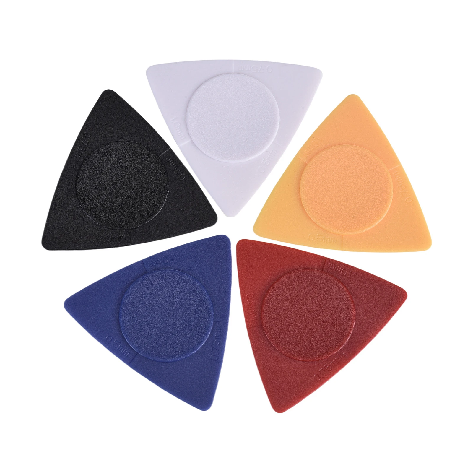 Musical Instrument Guitar Accessories Multi Size Guitar Picks 0.5mm 0.75mm 1.0mm For Practice Performance Multi Thickness Plectr
