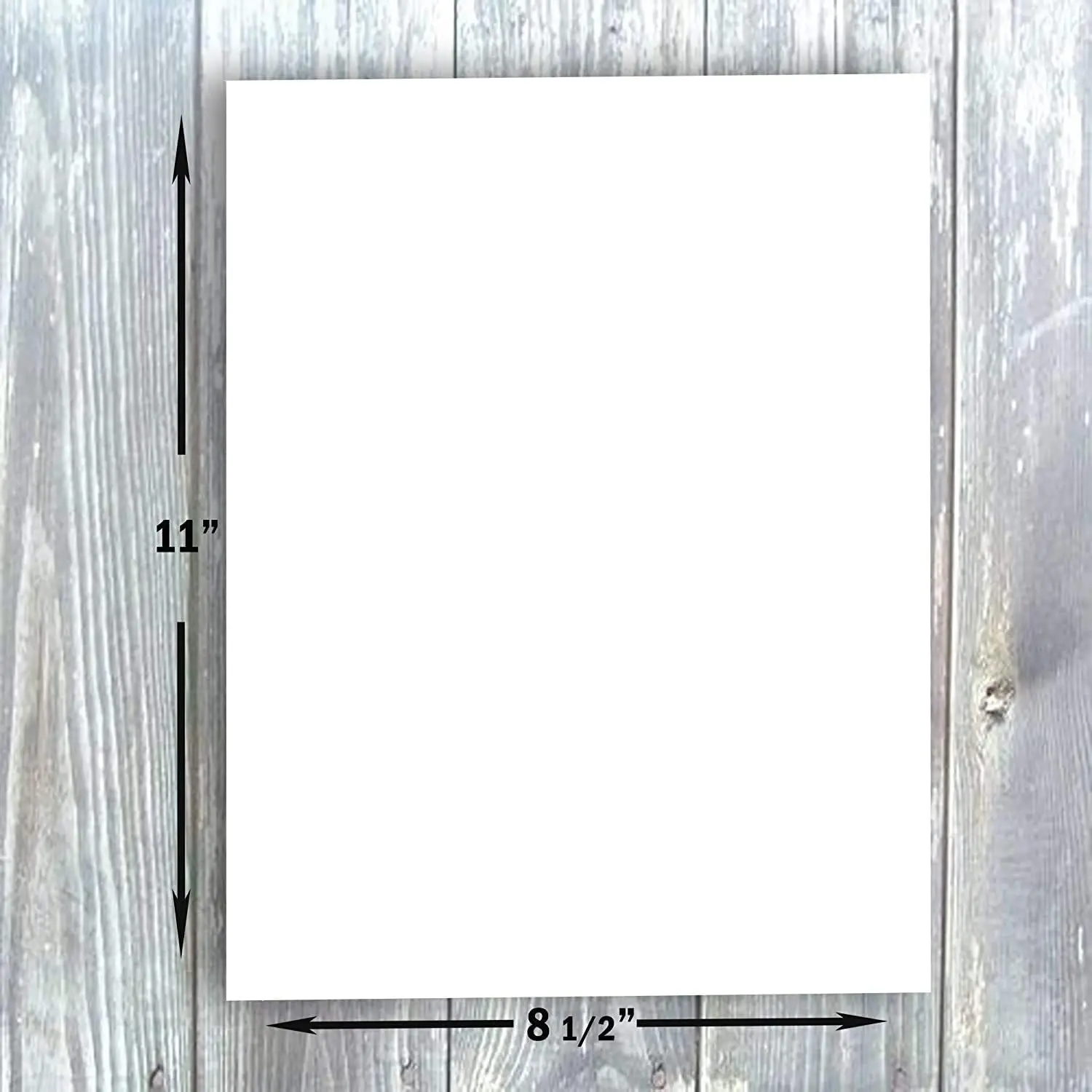 White Cardstock Thick Paper 8 1/2 x 11