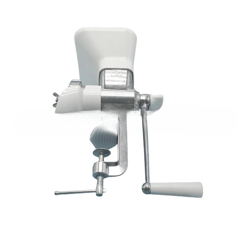 Multifunctional household small hand-crank pelletizer, rabbit feed and bird feed pellet machine