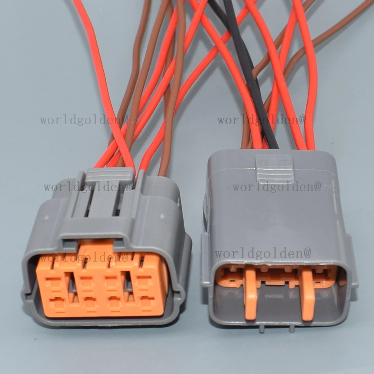 6195‑0051/6195‑0054 8Pin Harness Connector Kit for Universal Vehicles Electrical Parts Maintenance car connector
