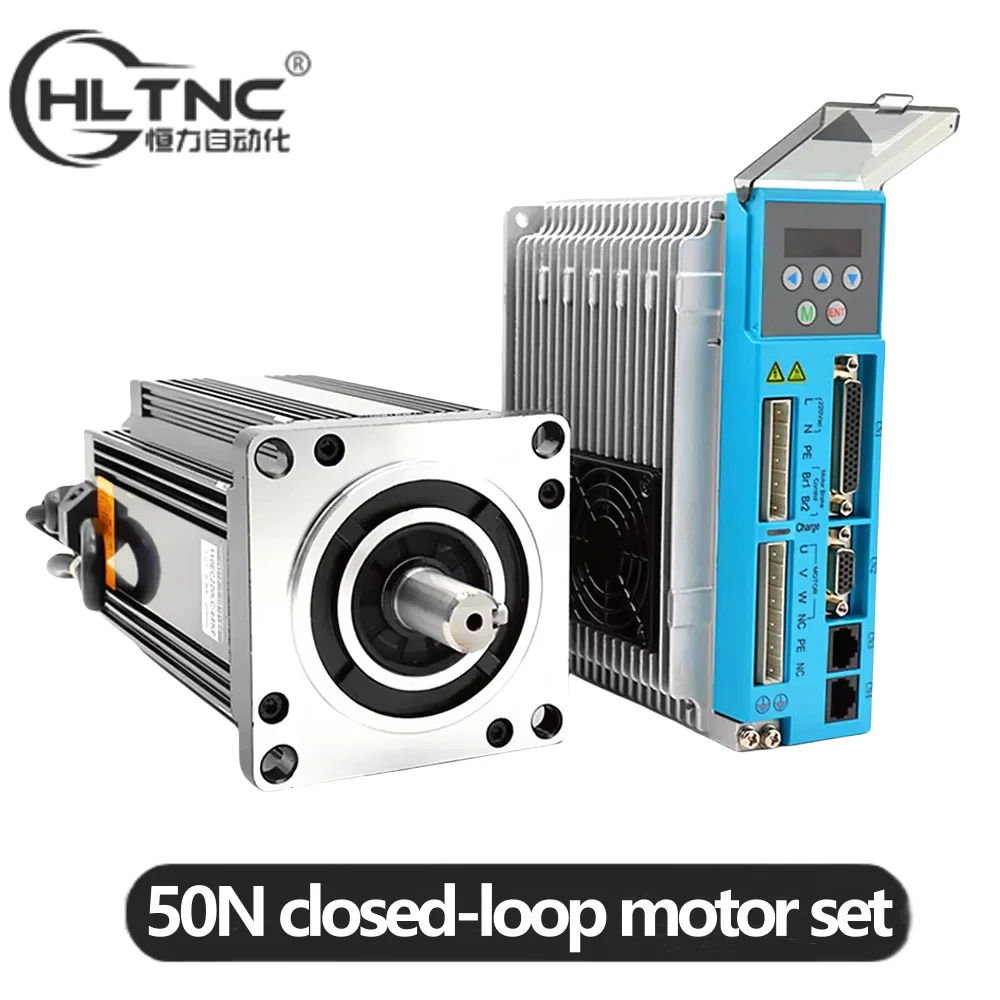 

HLTNC Nema52 130 мм 50N большой крутящий момент 3 фазы замкнутый цикл шаговый двигатель с гибридным сервоприводом для фрезерного станка с ЧПУ
