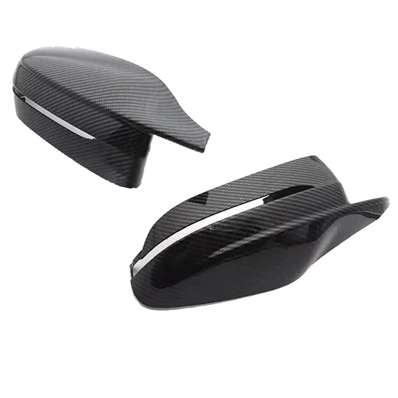 

2pc Carbon Fiber Rearview Side Door Mirror Cover Wing Cap Trim Car Replacement for BMW's new 345678 series G20G22 G30 car modify