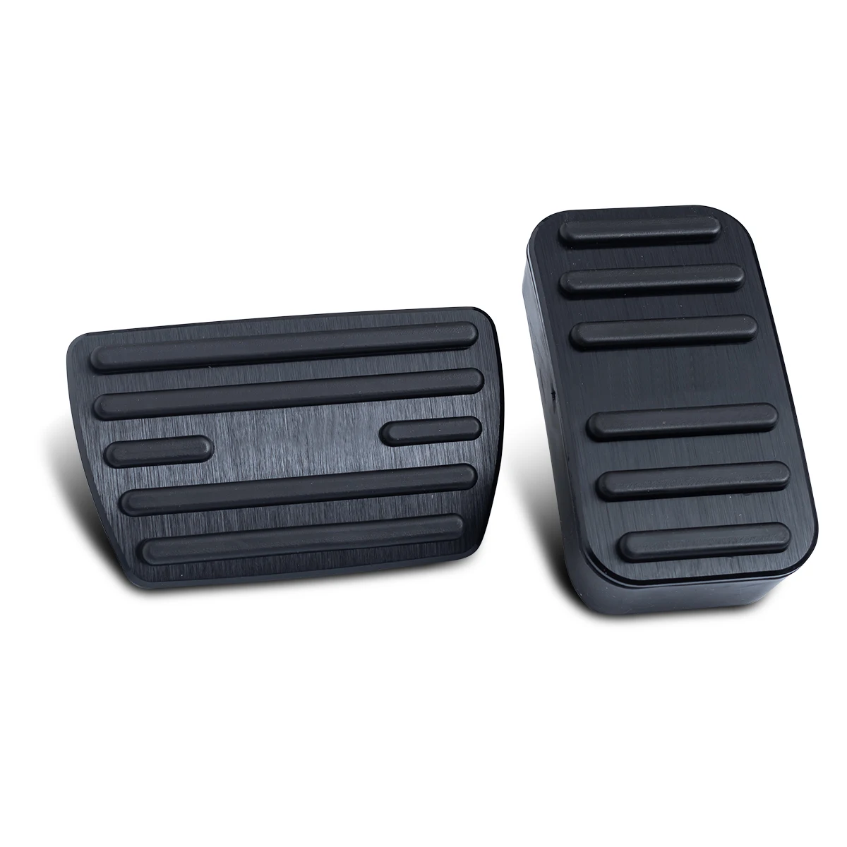 Cubierta de pedal de freno y acelerador para Honda Civic, CRV, Accord, Pilot, Passport, Insight, para Acura RDX, aluminio negro