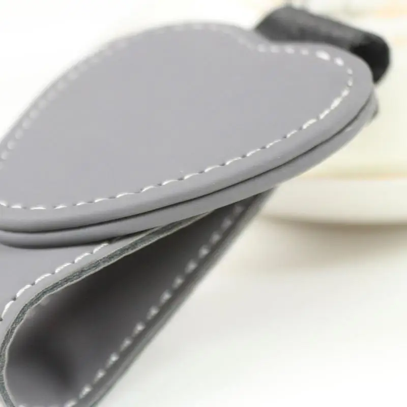 Car Sun Visor Glasses Case Holder Sunglasses Clip Multifunction Portable Holder Clip Auto Interior Car Accessories Woman Men