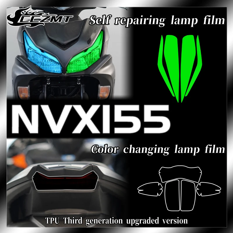 

For Yamaha NVX 155 Aerox 155 nvx155 Aerox155 2021 2022 2023 headlight protection TPU instrument transparent protective film