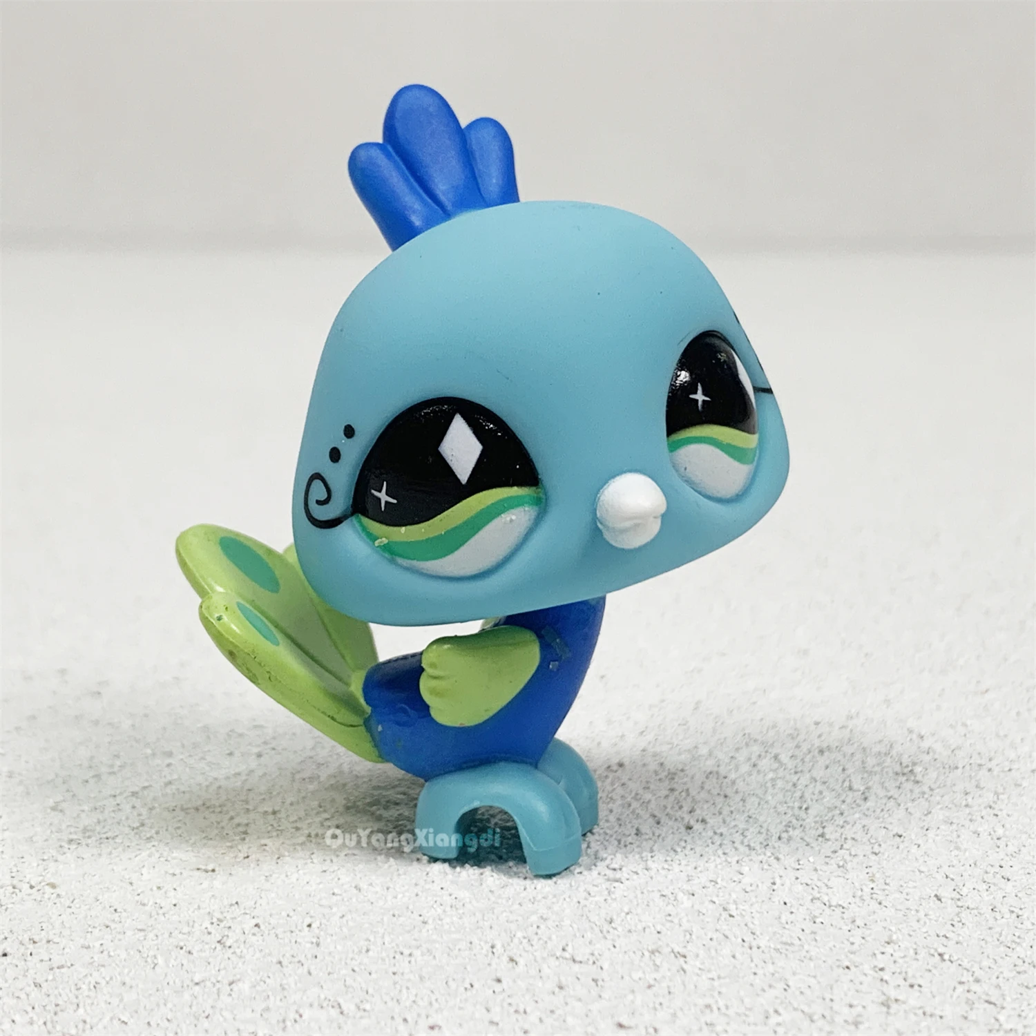 CW084 Pet Shop Animal Cute Little blue bird action Figure cute Toy