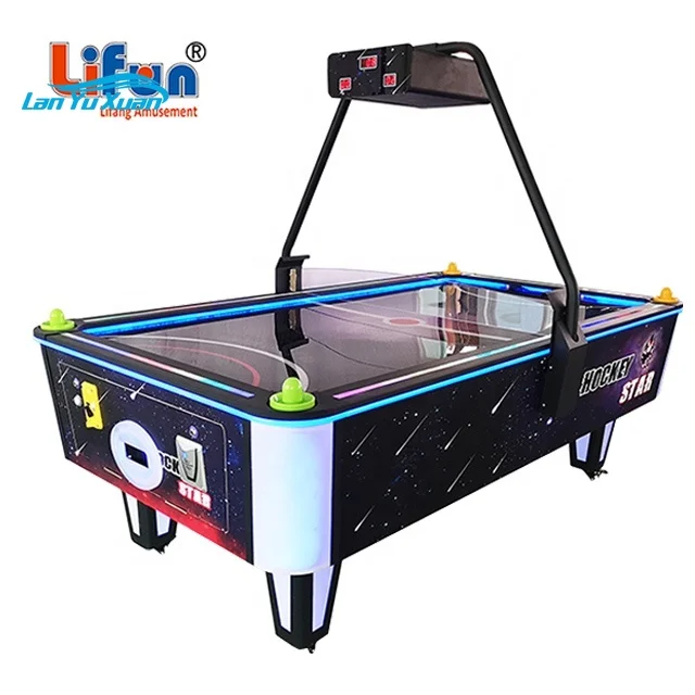 

Factory Wholesale Indoor Amusement Coin Operated Arcade Sport Game Machine Air Hockey Table For Sale