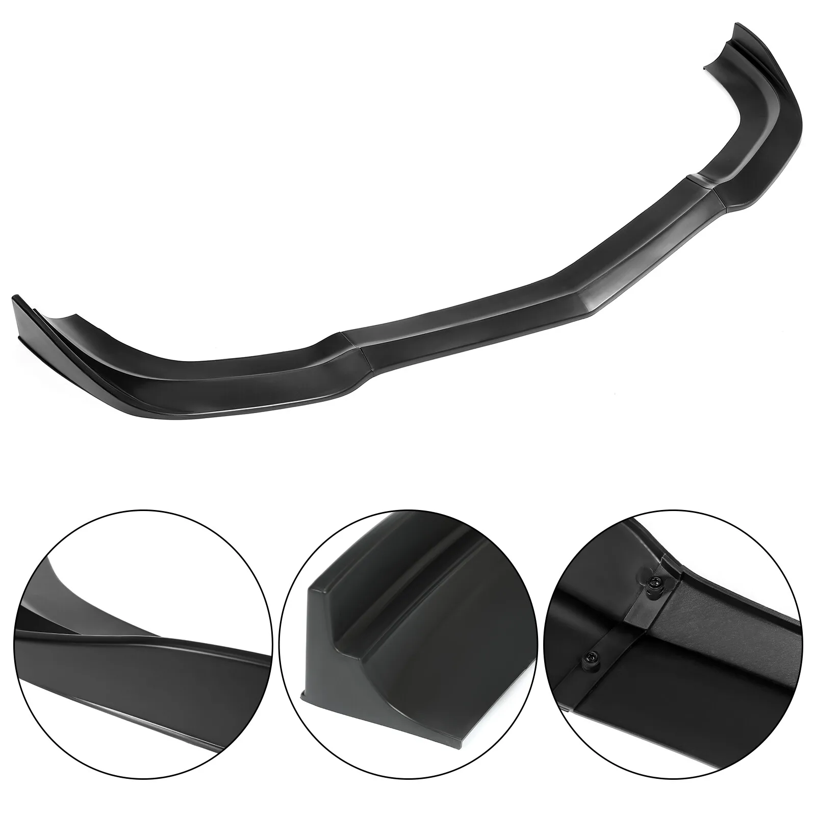 

Fits 2011-2014 Dodge Charger SRT8 Matte Black Front Bumper Lip Spoiler Splitter