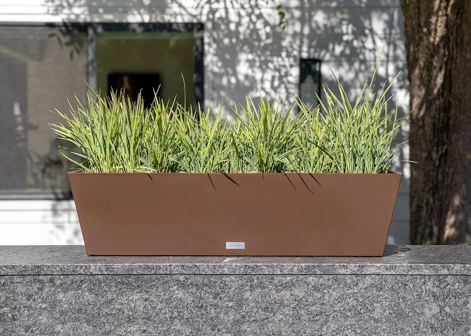 Pure Series Window Box Planter - Tapered Outdoor Planter, Customized