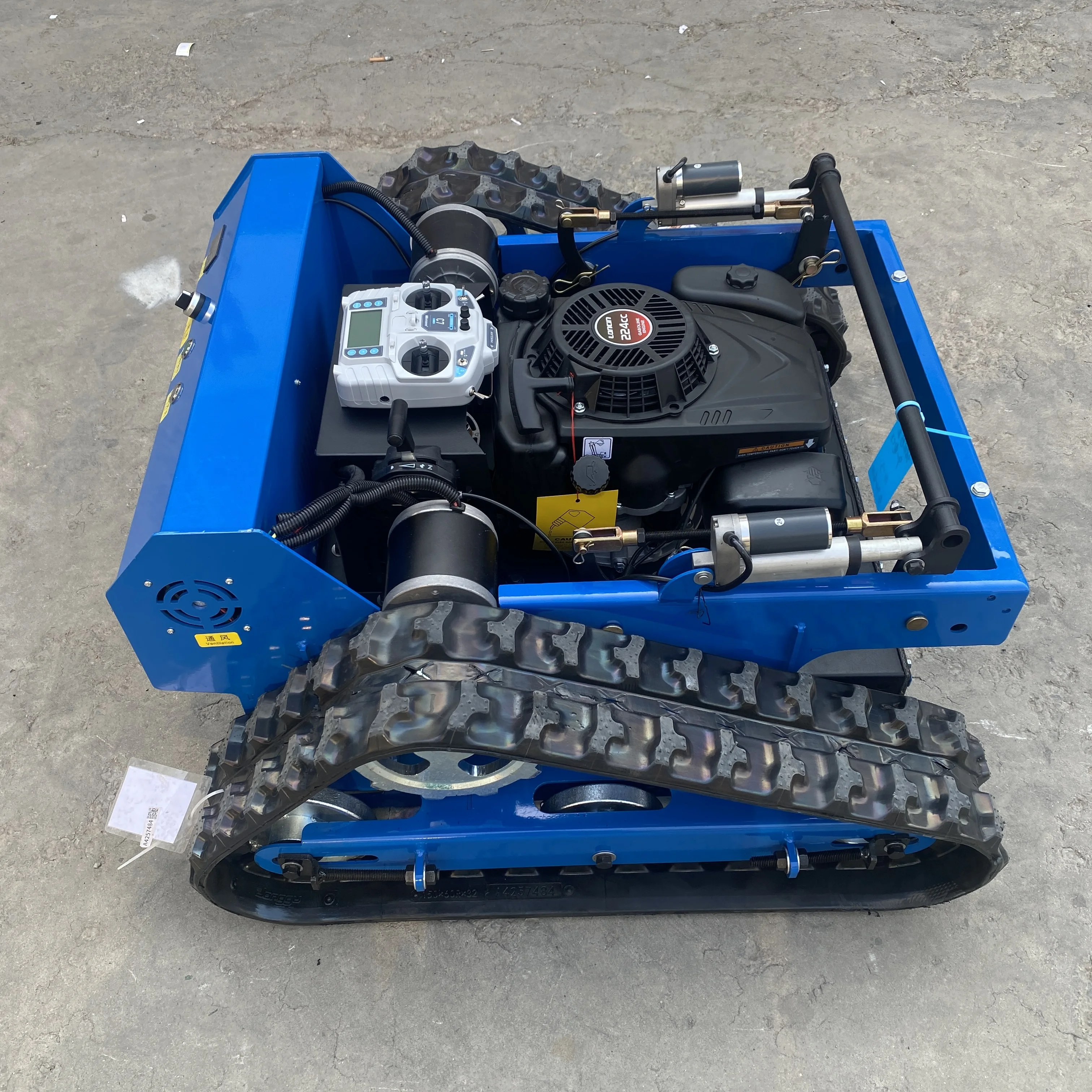 Hot Sale Agricultural Electric Remote Control Lawn Mower Zero Turn Automatic Robot Ga soline 550mm Lawn Mower