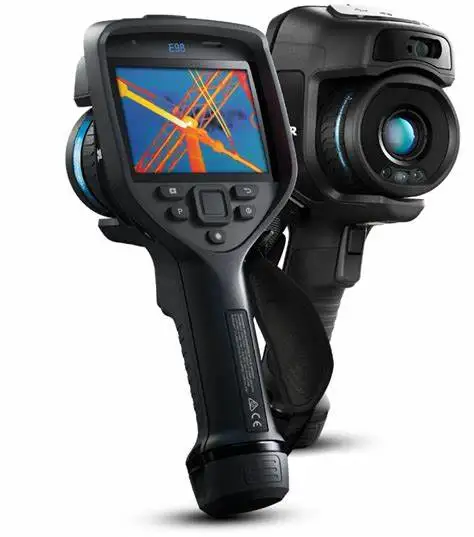 FLIR-Caméra d'imagerie thermique infrarouge avancée, E98, 640x480