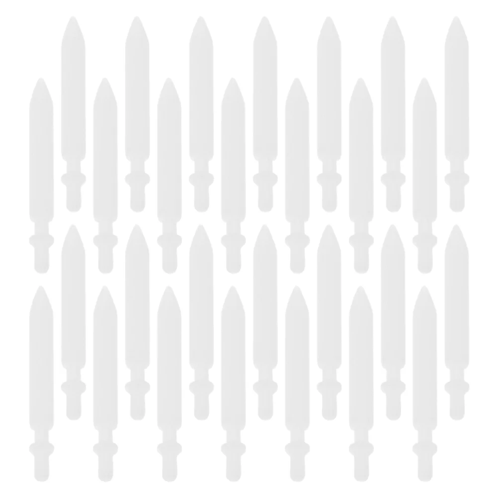 

50 Pcs Oil Pen Tip Marker Replacement Nibs Paint Supplies White for 07mm Points Universal Painting Refillable