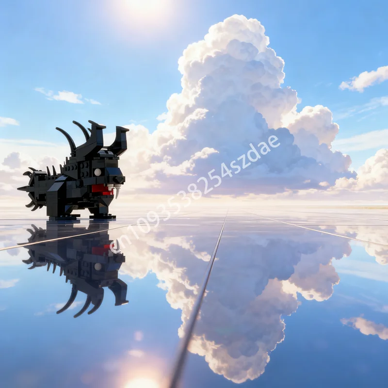 228 قطعة MOC Behemoth الوحش هنتر العالم نموذج بناء اللعب كتل العمارة تجميع الإبداعية الاطفال هدايا عيد الميلاد عيد الميلاد #1