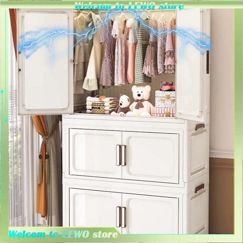 

Open Display Wardrobe Armable Bedroom Organizer Storage Clothes Cupboard Wardrobe Nordic Minimalist Armario De Ropa Furniture