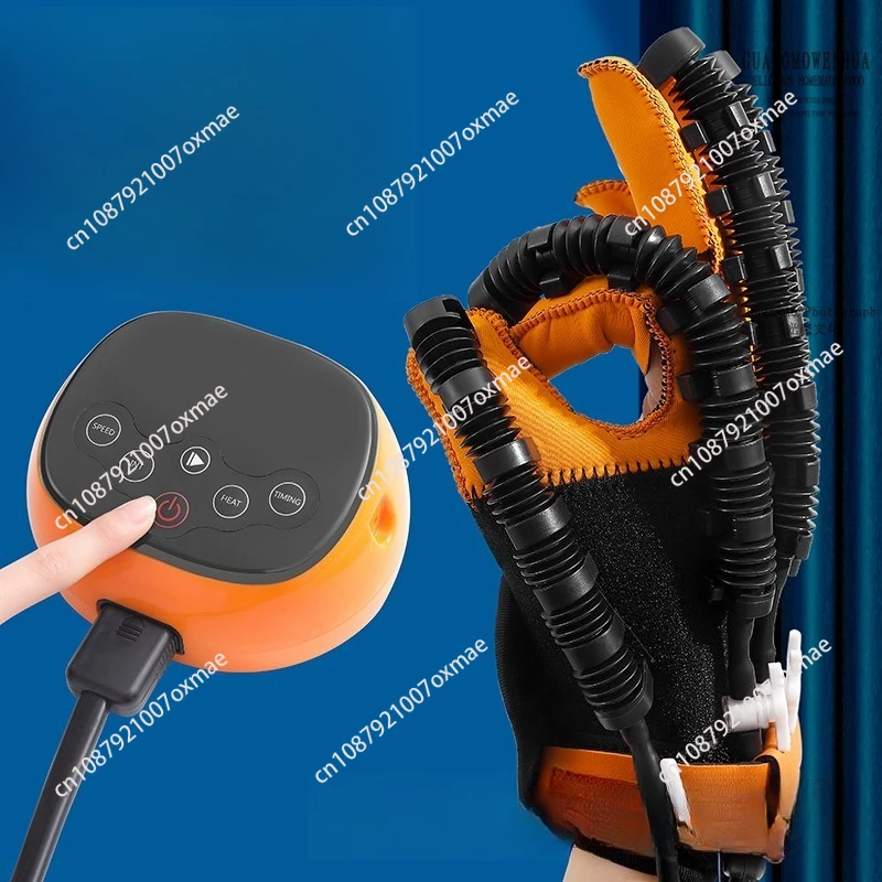 Rehabilitation gloves Exercise gloves at home Five-finger flexion and extension function Gas electric machine with hot compress