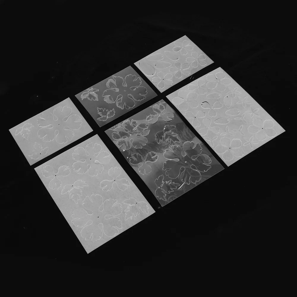 

14 шт. двусторонней предварительно нарезанной термоусадочной пленки: глянцевая и матовая, из БОПС, для начинающих пользователей