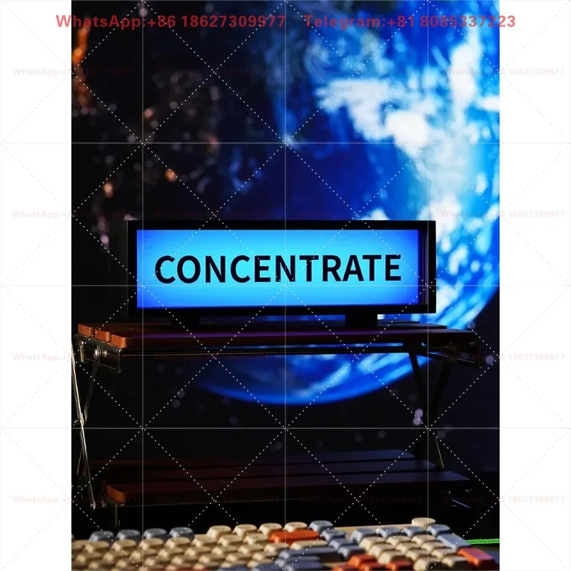 Industrial wind and electrical lights, creative atmosphere lights, computer desktop lighting ornaments, e-sports decorations