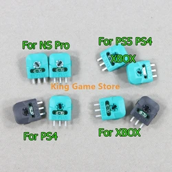 2Pair Hall Analog Joystick Potentiometer Sensor Module Axis Resistor For PS4 PS5 XBOX ONE Switch Pro Hall Effect Replacement