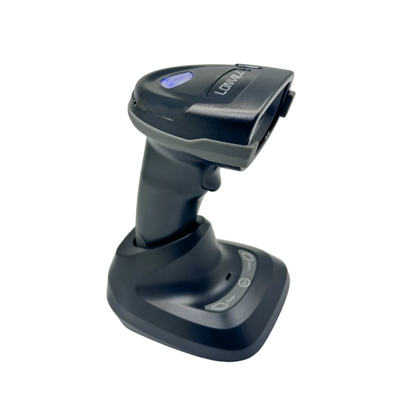 LONVILL Wireless QR Scanner Versatile 3-in-1 USB 2.4G BT 2600mAh Battery Handheld Barcode Scanner for Grocery and Retail Stores