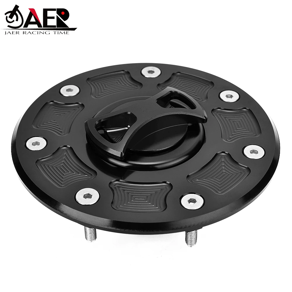 Motorcycle Gas Fuel Tank Cap for Kawasaki ZX6R ZX9R ZR7 ZZR 1100