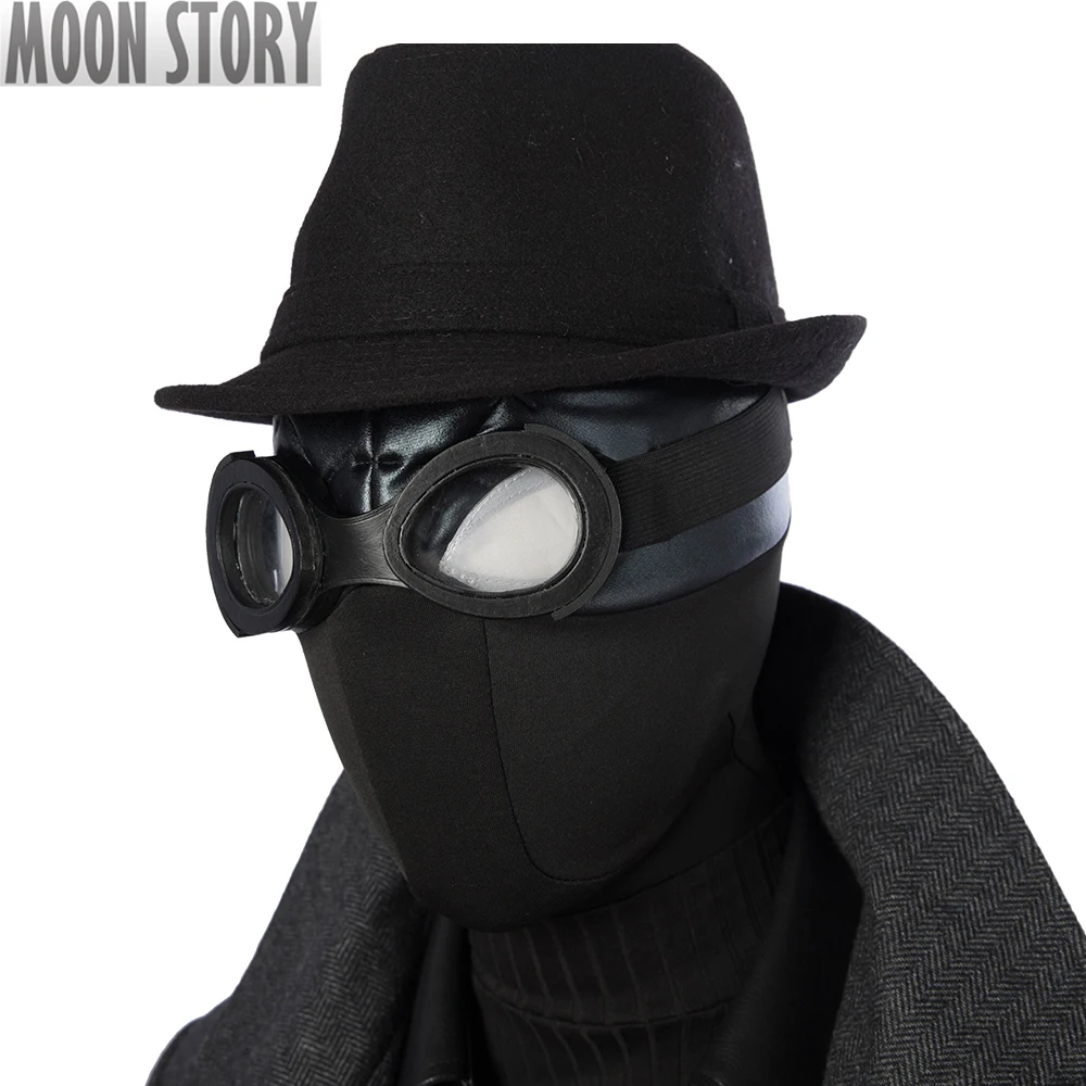 Smile Hero The Spider Noir Peter Toe Outfit, Costume Cosplay, Veste, Chapeau, GlaPants, Halloween, Carnaval, ix, Trempé, Adulte, Hommes