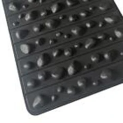 Reflexology Walk Stone Foot Massage Mat Pebbles Mat Health Care Acupuncture Shiatsu Circulation for Grown-ups 50cm x 30cm x 2cm