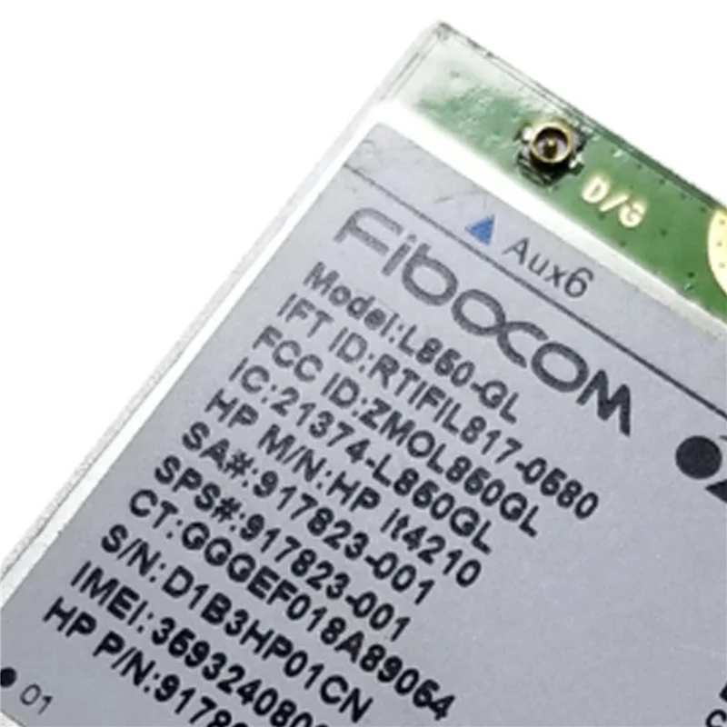 Y43A-10X L850-GL LT4210 FDD-LTE TDD-LTE 4G Card 4G Module SPS,917823-001 For 430 440 450 G5 Notebook