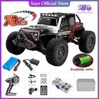 16103 Pro 1:16 Pickup Truck Upgrade in Escobillas Four-wheel Drive Jeep High Speed 45/50 Km/H Control Car Remote Control LED