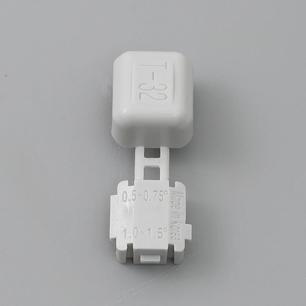 Alphao T-32 Main Wire 1.0~1.5 Branching Wire 0.5~0.75 Mm² T Type Wire Connector Terminal