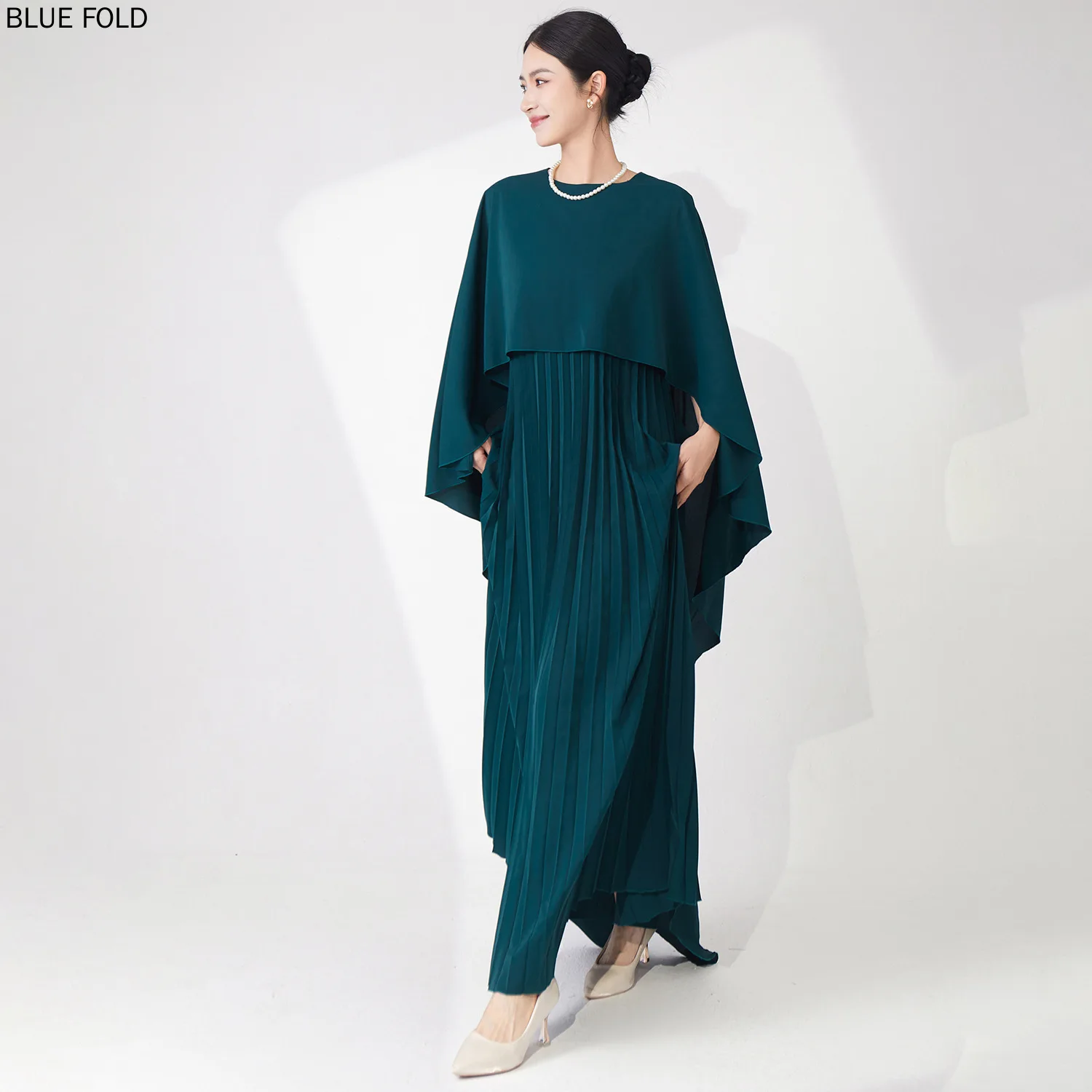 

Miyake PLEATS Vestido High-end Loose Large-sized Irregular and Elegant Dress High Quality Party Dresses