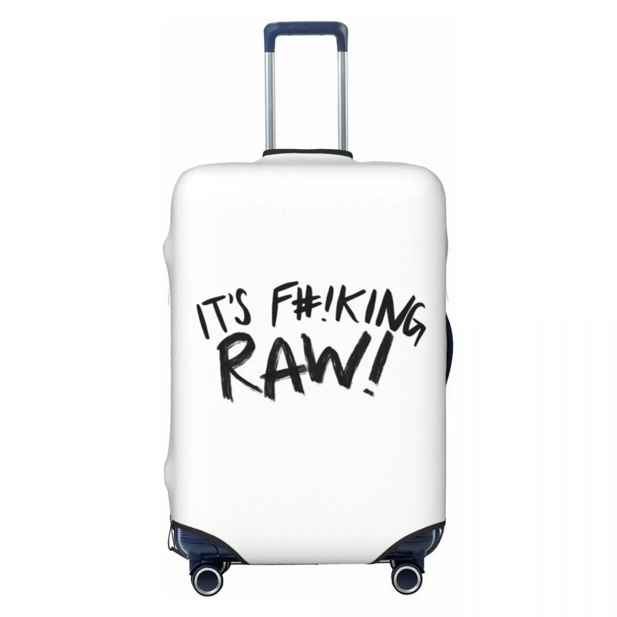 مخصص لها F # !king RAW! غطاء الأمتعة أزياء المشاهير البريطاني الشيف جوردون رامسي ميمي أغطية حماية الحقيبة #1