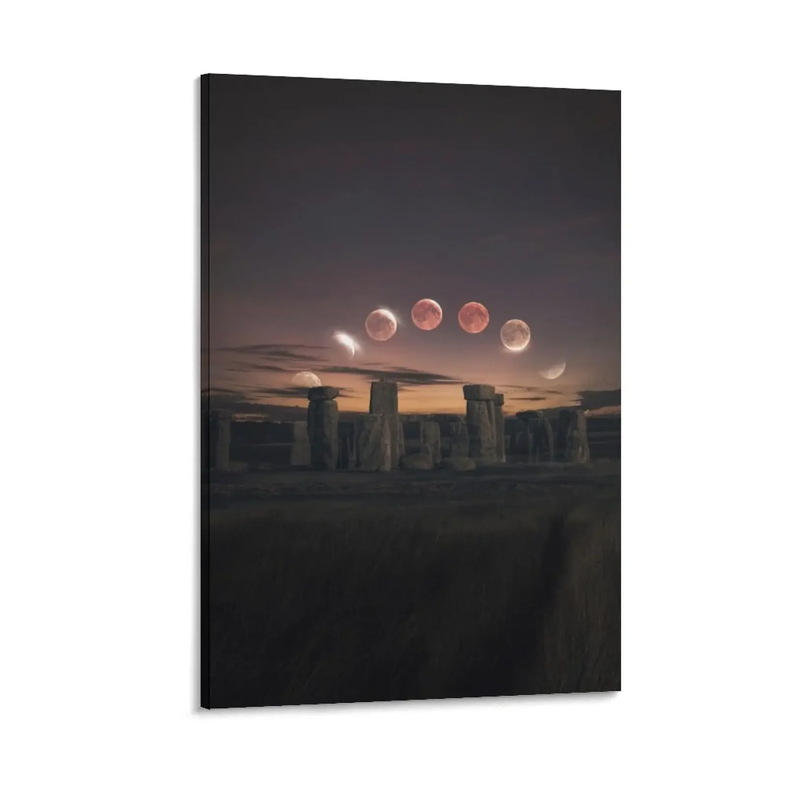 

Blood Moon Eclipse, UK Canvas Painting home decorations and organization decorative wall canvases cute room decor bedroom decor