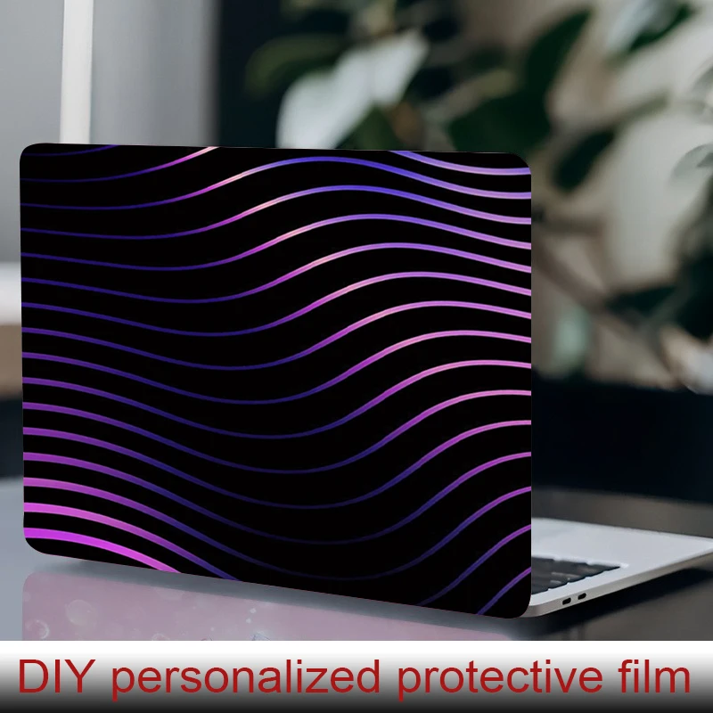 

2 laptop stickers Cube Protective film, DIY scratch resistant sticker