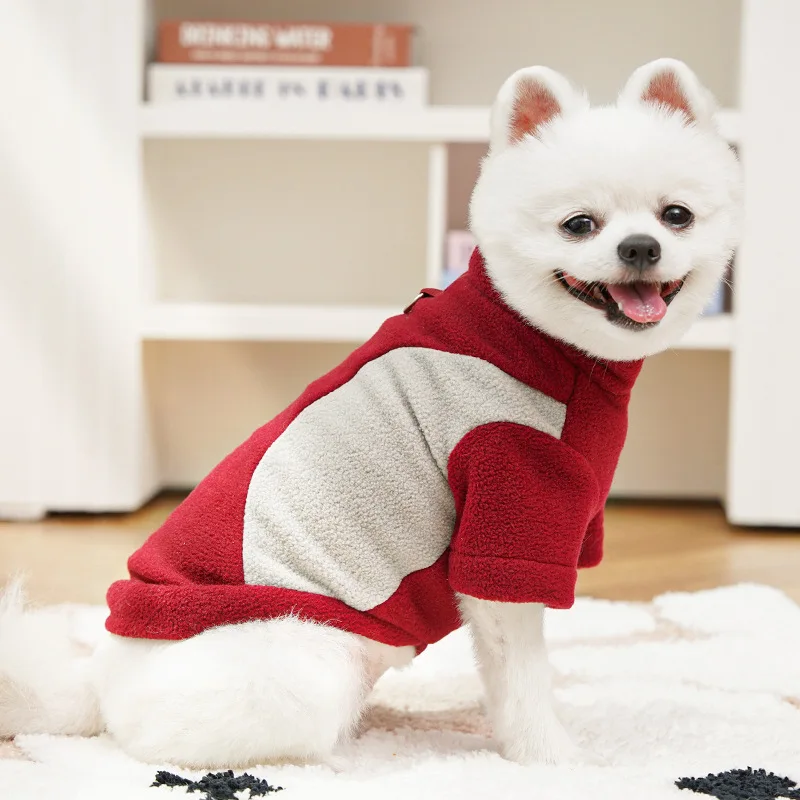 Soft Fleece Pet Dog Clothes For Large Dogs Cats Coats Jackets Vest Winter Warm Big Pet Clothing For Dog Clothes Sweater Costume_voghion.com