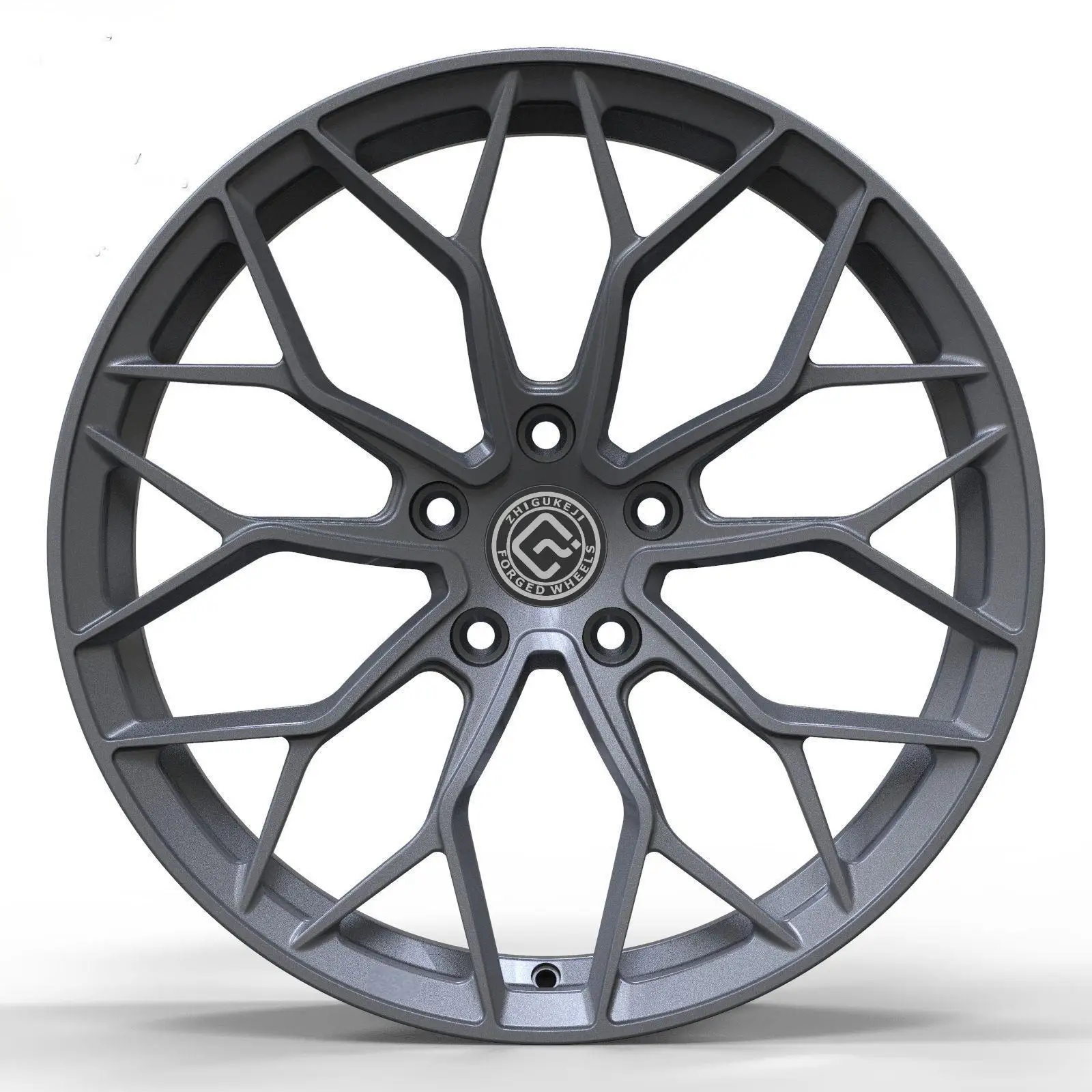 

For Factory Direct 19 Inch 8.5J Forged Alloy Wheels New Matte Gunmetal Grey PCD5*120 ET30 CB72.56 for 4x4 Cars