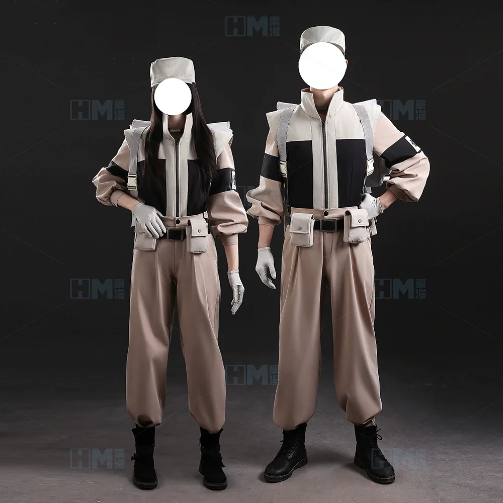 Anime Tunito Follo Supporter Cosplay Costume Wig Gachiakuta Follo Cosplay Bag Uniform Costume CChoker Halloween Accessories view 2