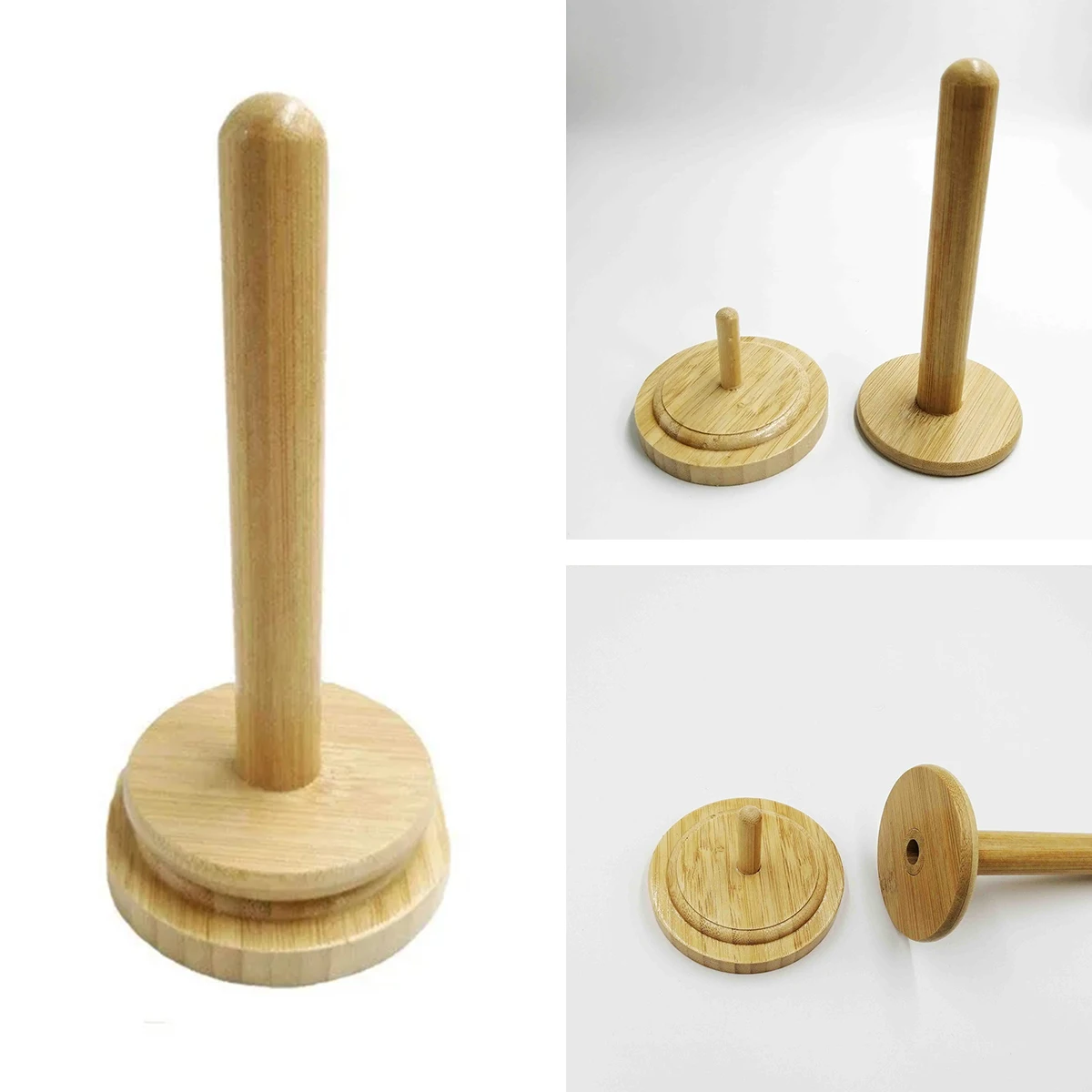 Supporto per filato di lana con cuscinetti a sfera in legno di lana Unwinder per supporto per filato senza nodi anche strumento per maglieria e