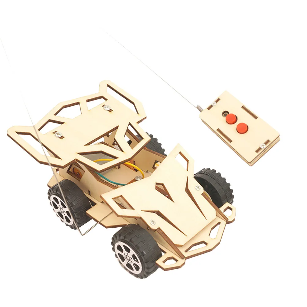 

Набор для сборки гоночной машинки на радиоуправлении из дерева премиум-класса, перезаряжаемый, легкий, компактный, подарок для мальчиков, развивающий интеллект