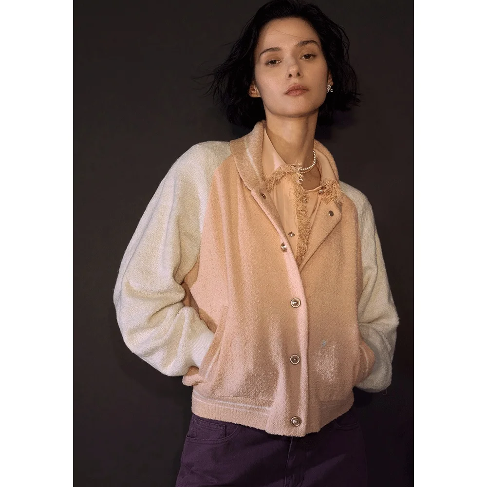 

Slimming Commuter Sle irt with Lace up Collar And Slits Korean Version Long Sve Women's Busin Casual Faion Top