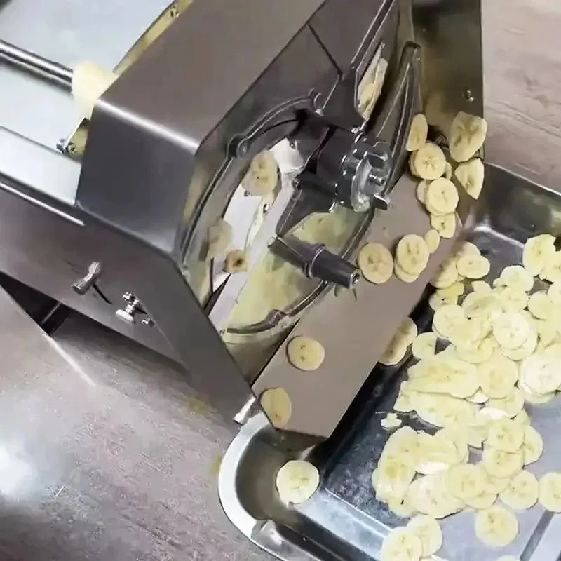 Electric automatic plantain multi-chip cutting machine plantain banana slicer banana slicing machine