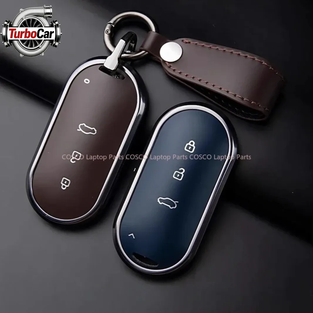 

For AITO M7 Car Key Cover High End Protective Case For Huawei M5 Intelligent Driving Extended Range Button Shell